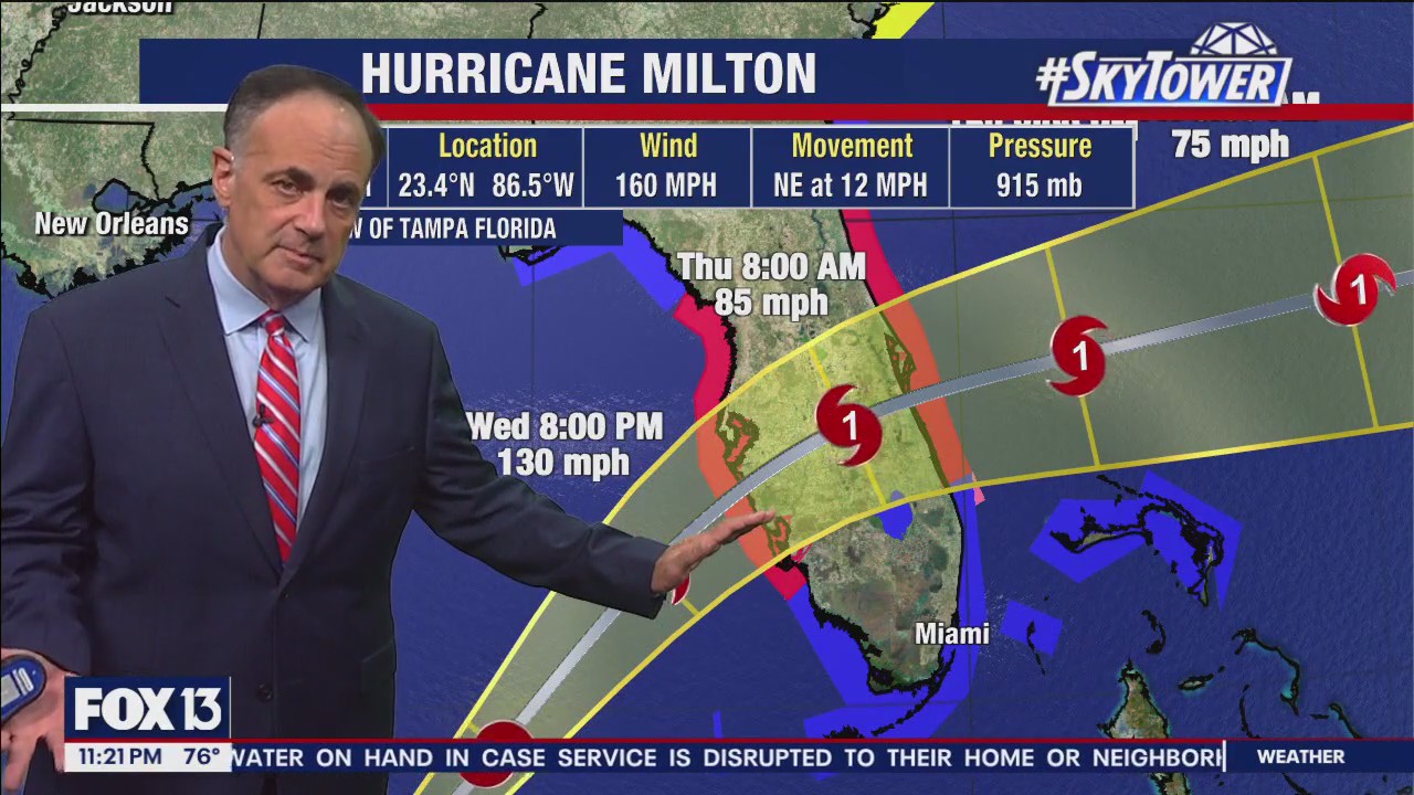 Hurricane Milton takes aim at Florida | FOX 13 Tampa Bay