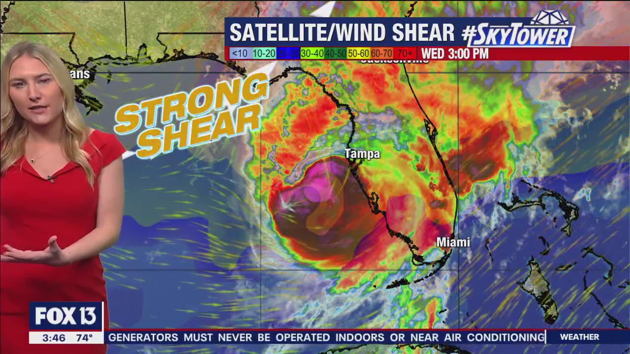 Updated track of Hurricane Milton | FOX 13 Tampa Bay