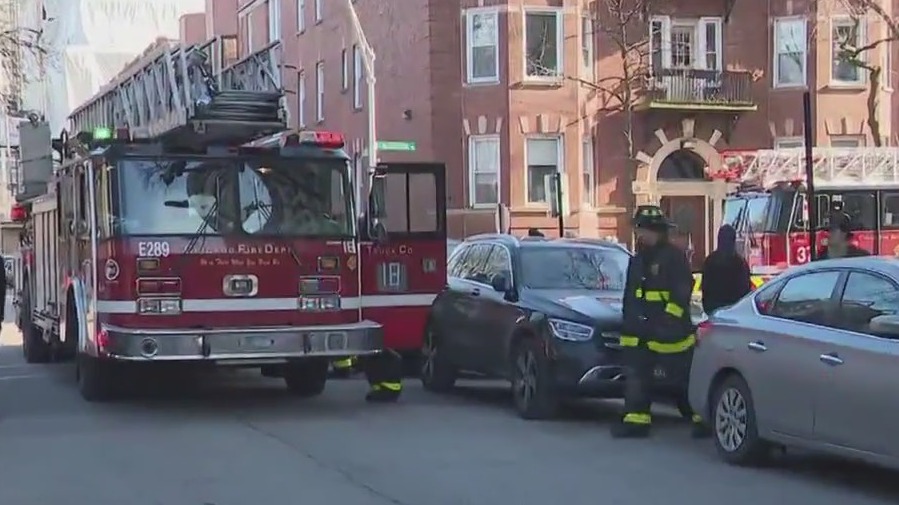 1 transported after Hyde Park fire