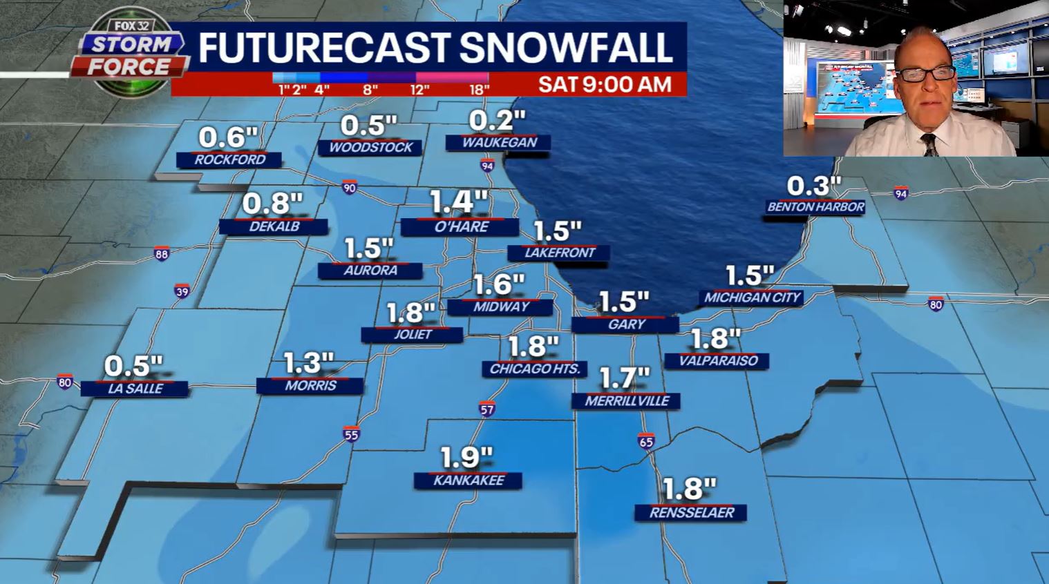 Chicago weather: Some snow chances this weekend, bigger storm possible Tuesday