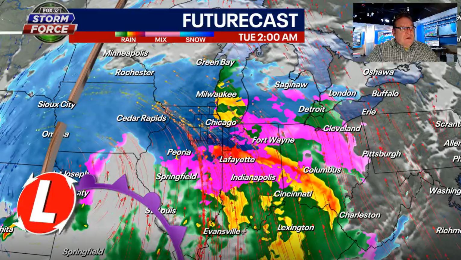 Chicago weather: Snow could begin overnight Monday as winter storm approaches