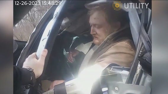 Bodycam videos show miraculous rescue of Indiana man trapped in crashed truck