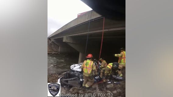 Body cam video shows Indiana man's rescue in Portage