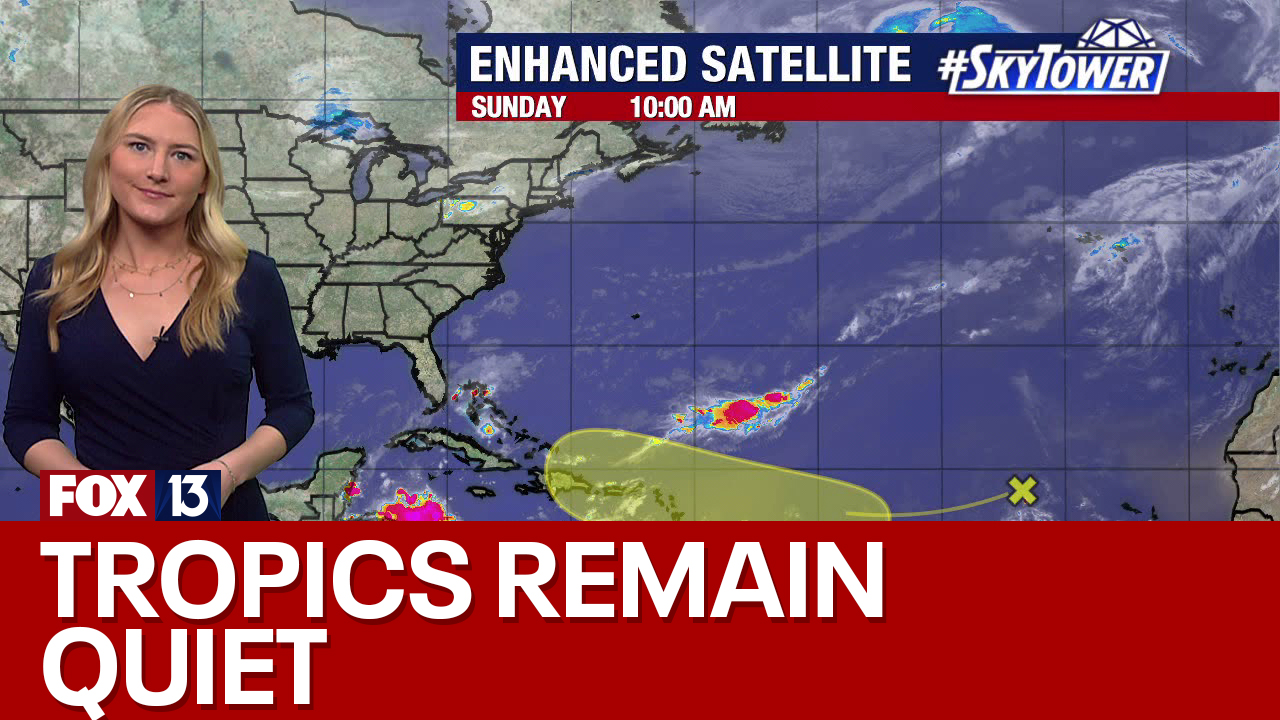 Tropics remain quiet