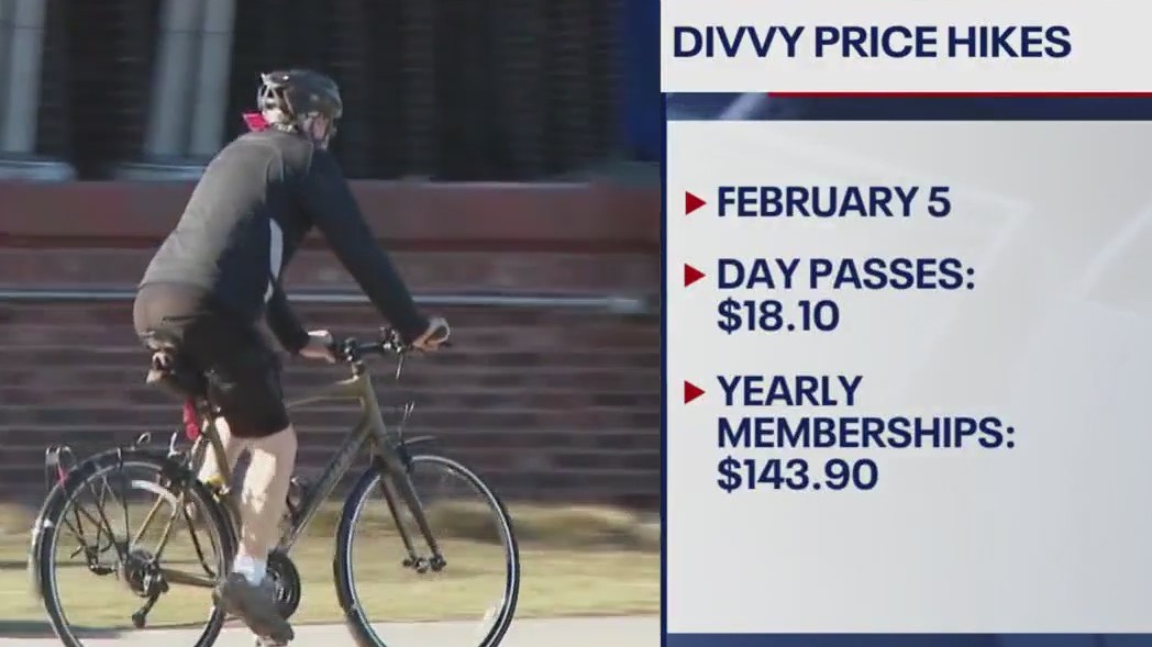 Divvy bike prices hike nearly 10%