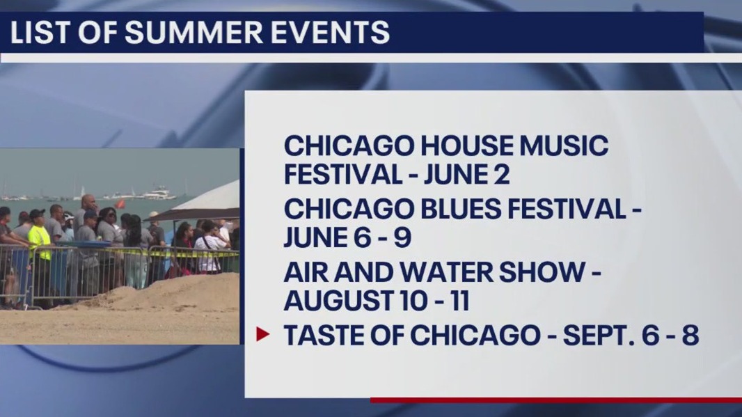 Chicago announces 2024 summer festival dates
