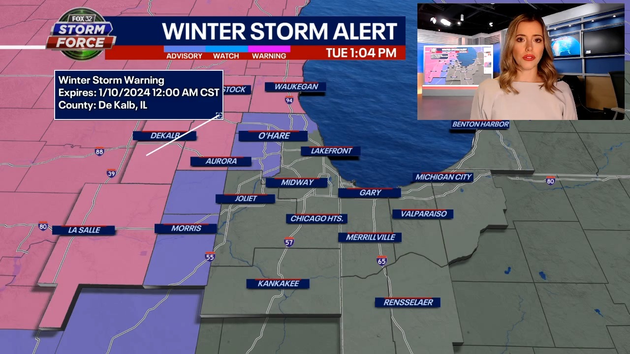 Chicago weather: Messy conditions ahead of second wave of snow