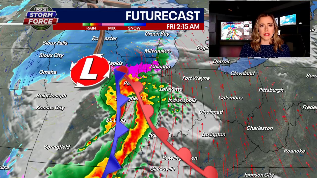 Another snowstorm on the way Friday