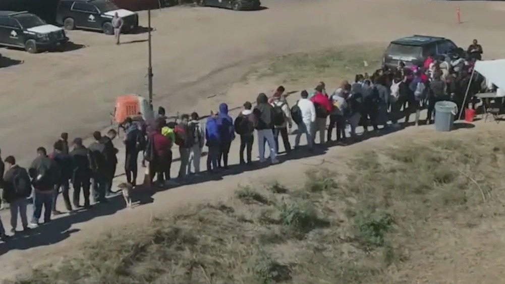 United States Secretary of Homeland Security visits southern border