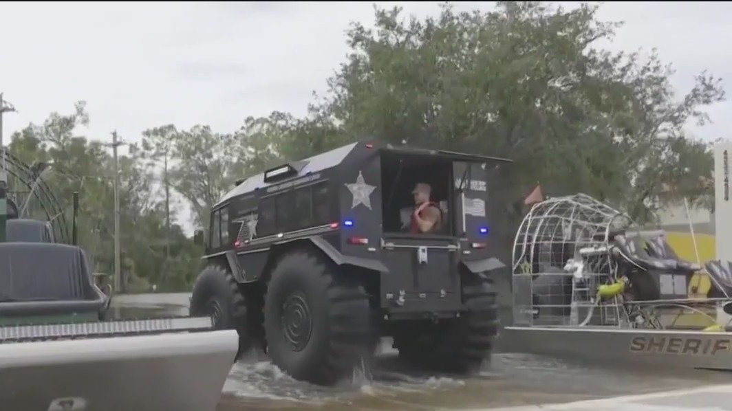 High water rescue vehicles