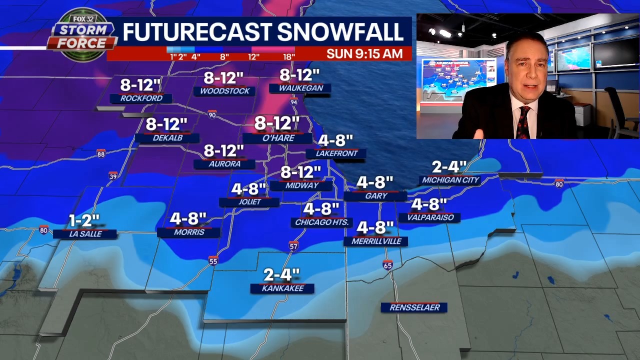 Chicago weather: Pasted with snow