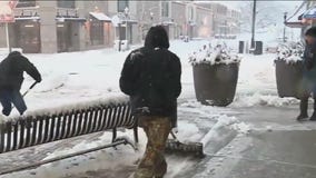 Naperville residents shovel their way out of snowstorm