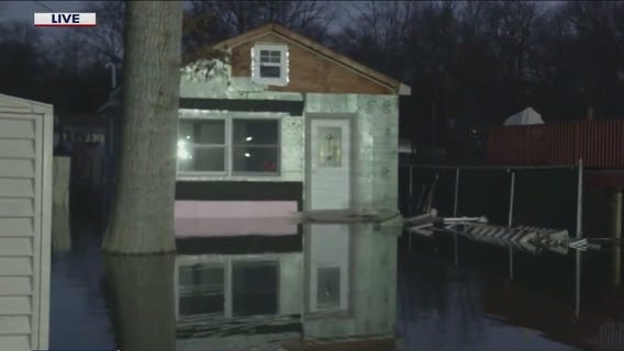 New Jersey battles flooding after rainstorm
