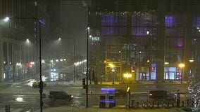 Chicago drivers brave blustery commute as winter storm slams area