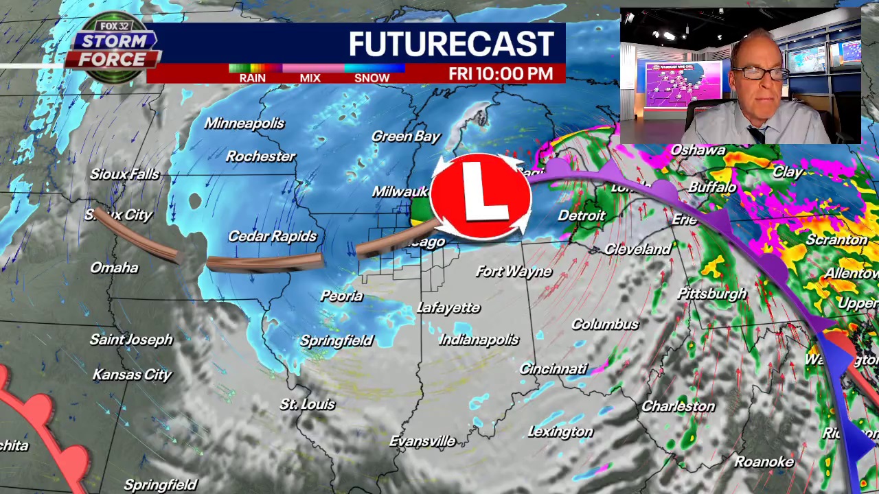 Chicago winter storm ramps back up this afternoon