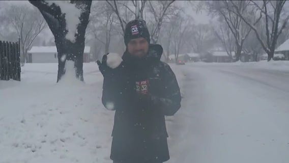 Chicago weather: Snow piles up in the northwest, western suburbs