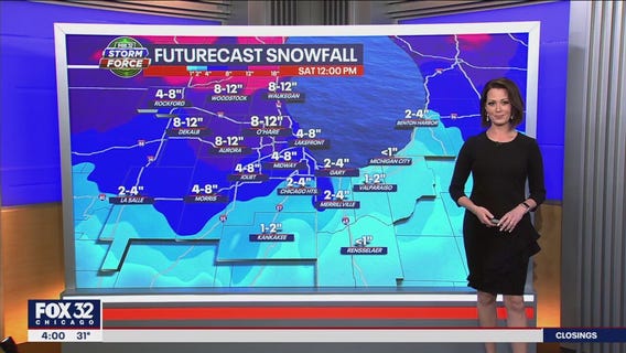 Chicago area braces for possible blizzard conditions