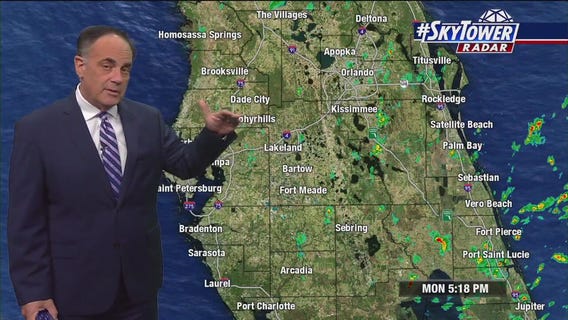 Tampa weather: Mostly clear Monday night