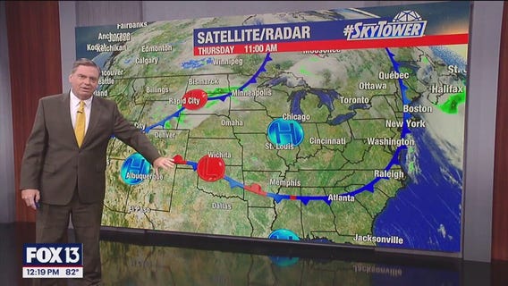 Tampa Weather | Seasonably warm temperatures