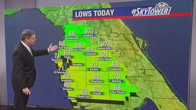 Tampa weather: Partly cloudy Wednesday