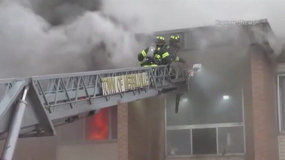 'Everything was stacked against us': Firefighters battle blaze for hours at Merrillville complex