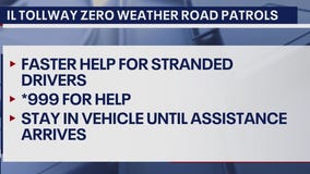 Illinois Tollway deploys 'Zero Weather Road Patrols' to help stranded drivers