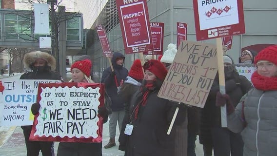 Chicago nurses demand staffing, safety improvements