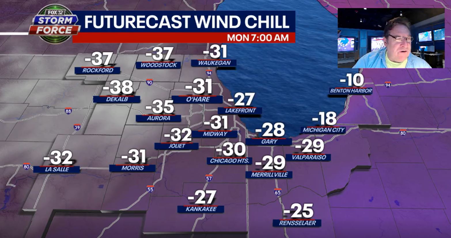 Deep freeze grips Chicago: Wind Chill Advisory extended through Wednesday