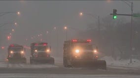 Chicago snow plows prepare roads for chilling temperatures