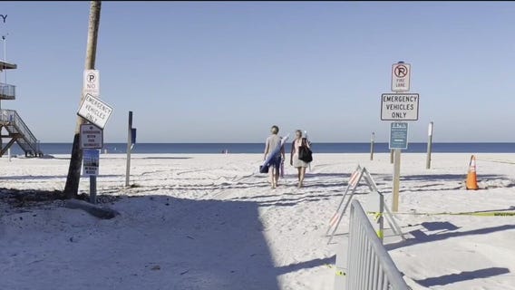 Beaches reopening in Manatee County