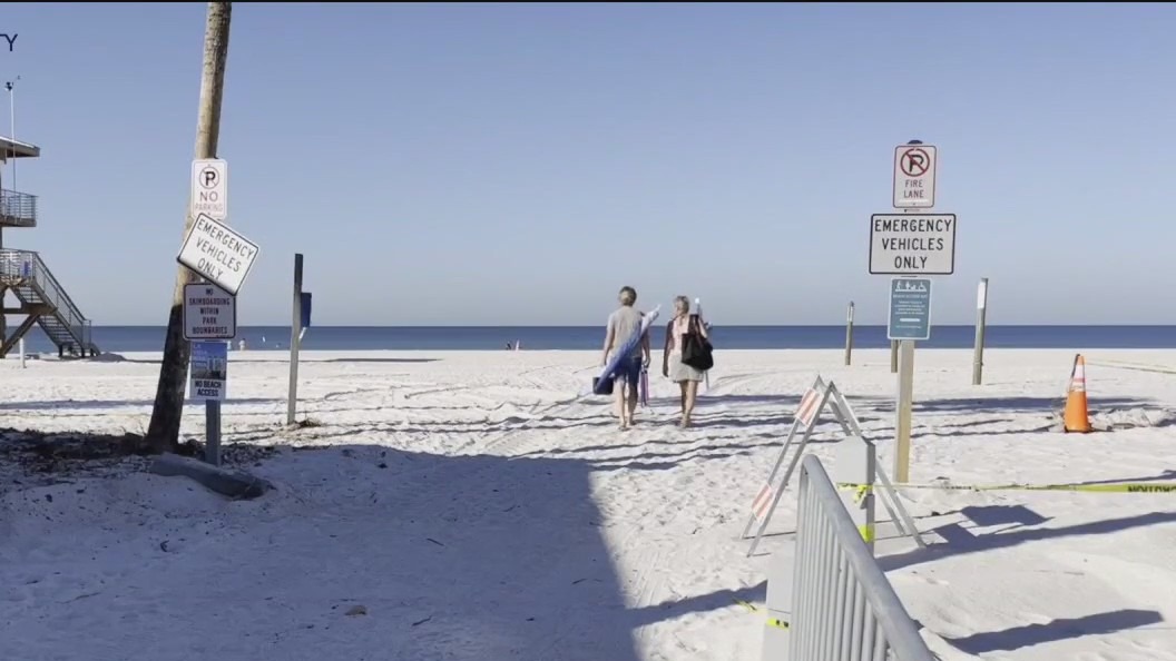 Beaches reopening in Manatee County