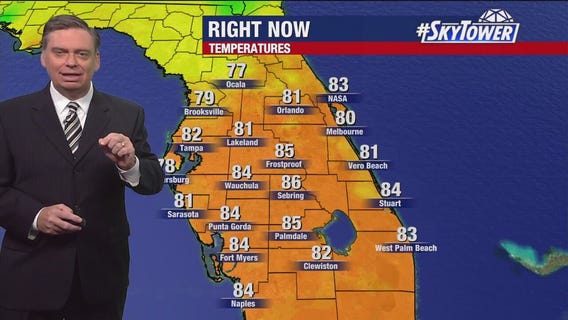 Tampa weather | Comfortable temperatures with a breeze