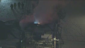 Fire breaks out at Chatham home