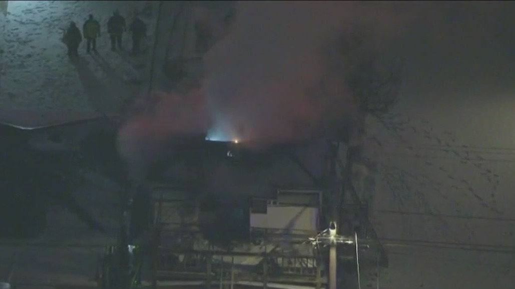 Fire breaks out at Chatham home