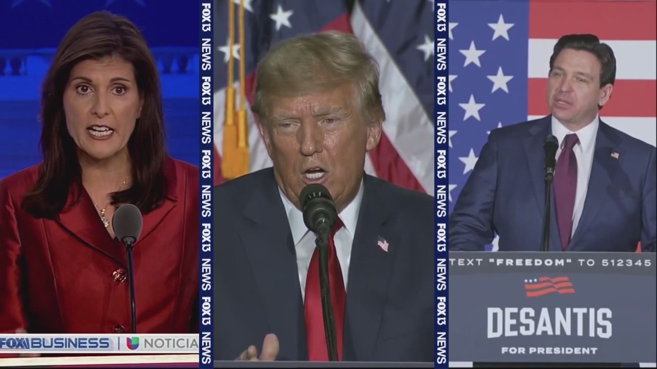 Haley, Trump, DeSantis are the last Republicans standing