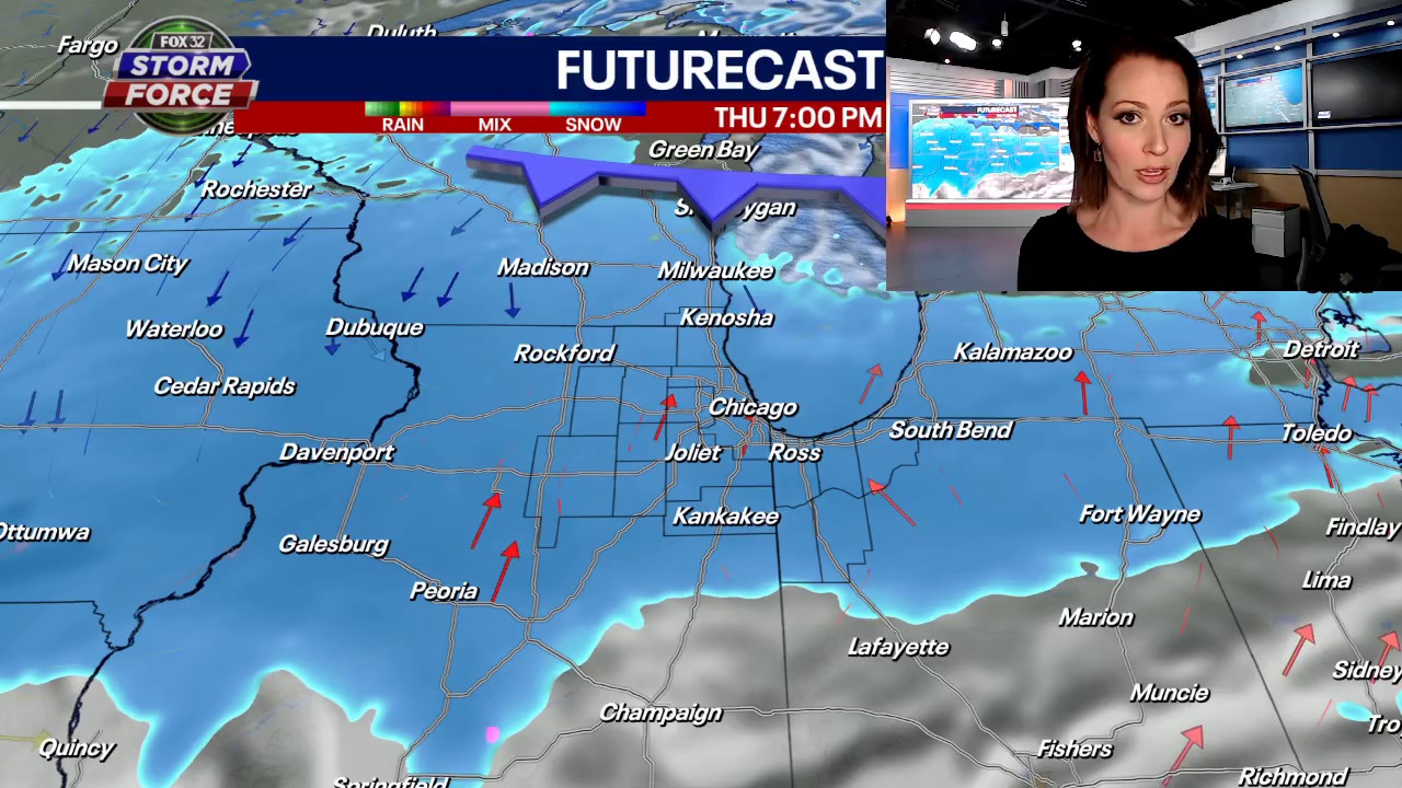 Cold temps to improve, but snowfall will lead to slick travel