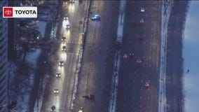 Lake Shore Drive lanes shut down as police investigate crash