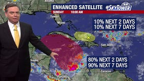 Tropical system could bring rain to Florida
