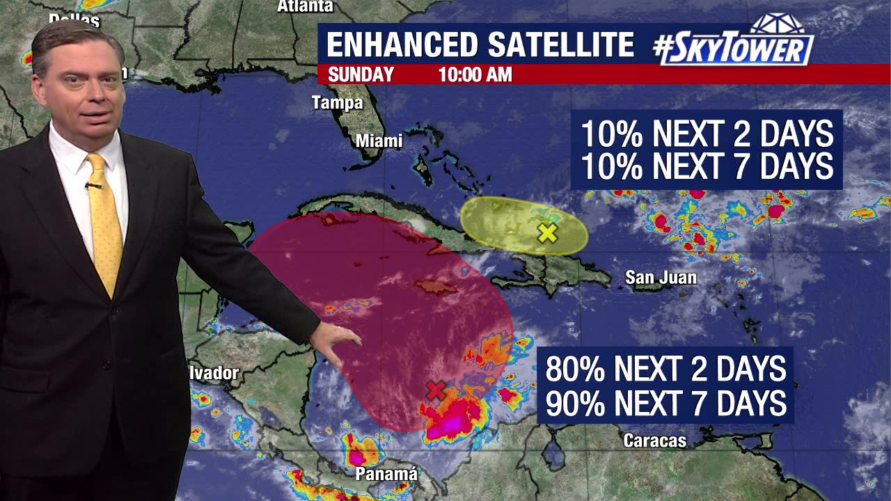 Tropical system could bring rain to Florida