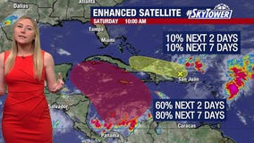 Disturbance in Caribbean will likely develop