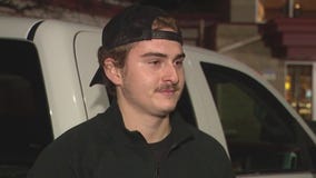 Joliet pizza delivery man says work picks up amid snowfall, cold weather