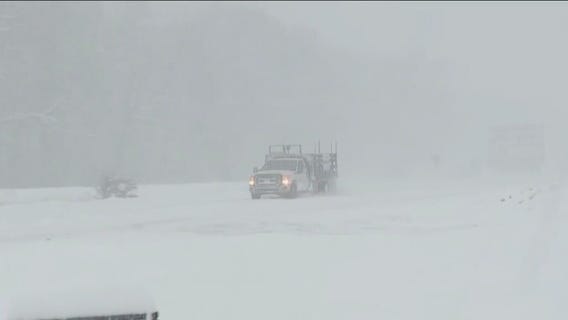 Heavy snow swamps northwest Indiana