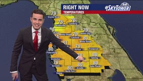 Tampa weather: Sunday evening forecast