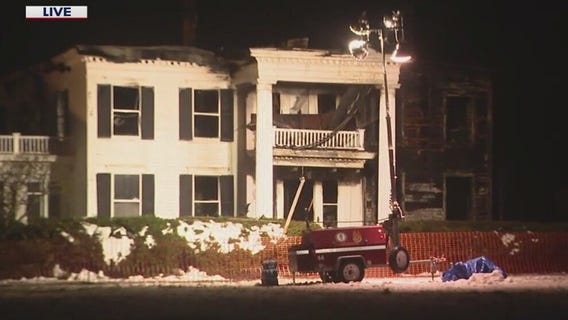 Large fire, water main break leads to boil order for parts of Oswego