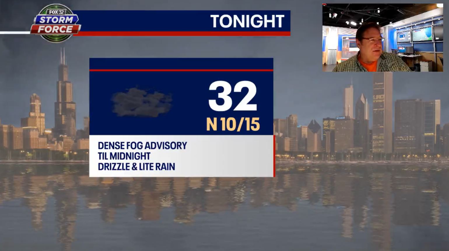 Chicago weather: Dense fog settles near Lake Michigan, cloudy skies for Sunday