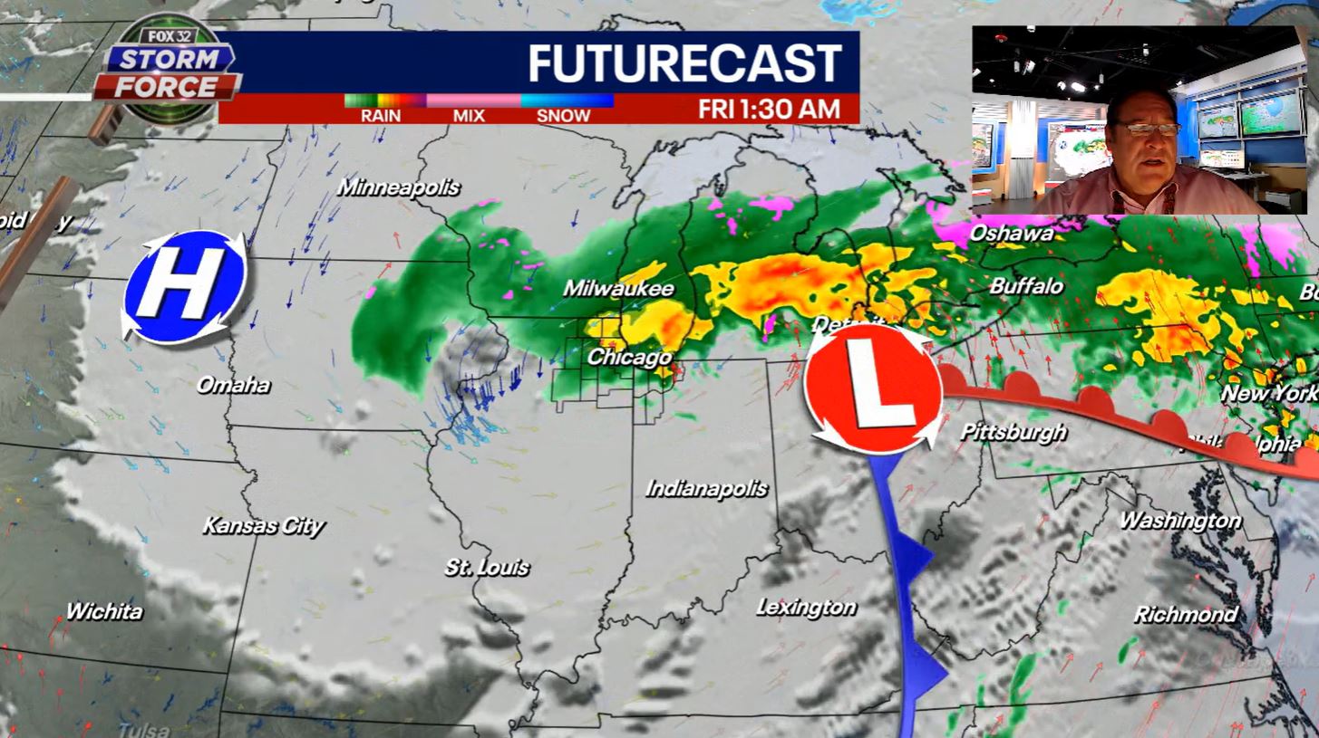 Chicago weather : Rain, fog expected to continue through Friday