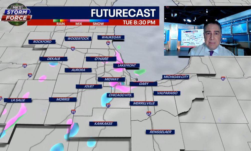 Chicago weather: Mostly cloudy with highs near 40