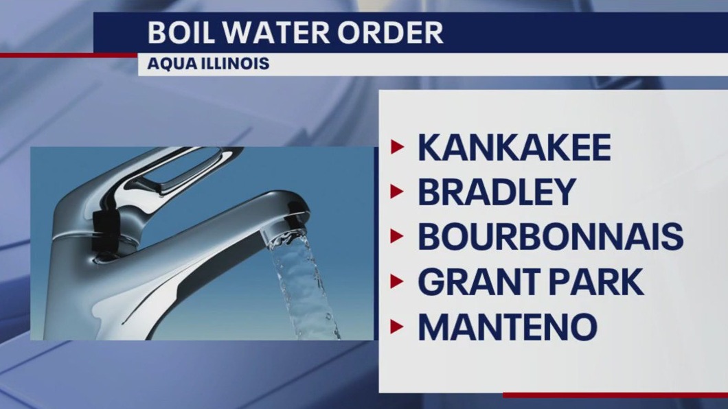 Multiple areas under boil order after heavy rain in Kankakee, University Park