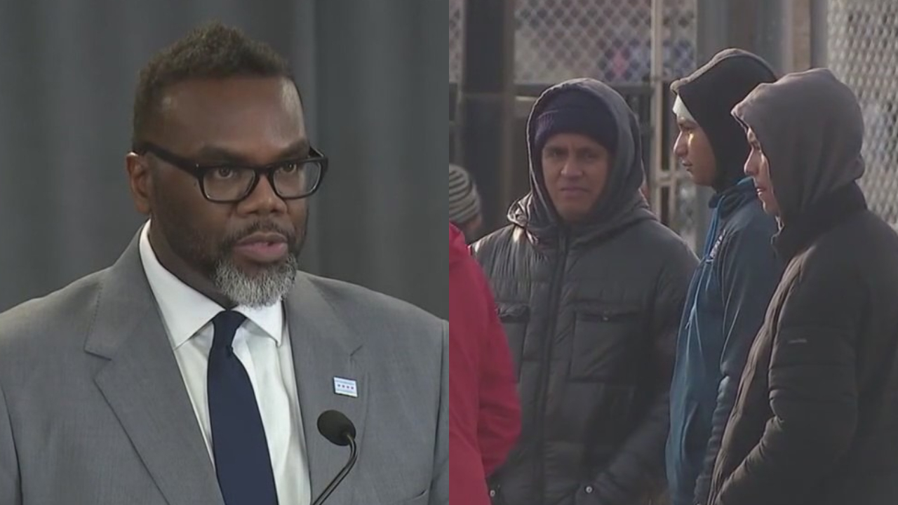 Chicago mayor postpones migrant shelter evictions