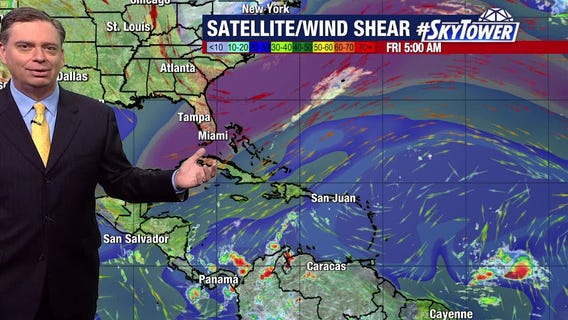 Cold fronts to keep tropics quiet